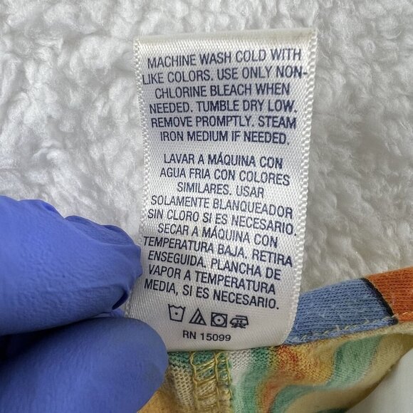 3X Tropical Sleeveless Summer Dress Comfy Flowy Vacation By Classic Elements - Picture 9 of 10